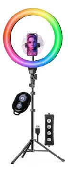 ARO DE LUZ 33 CM RGB